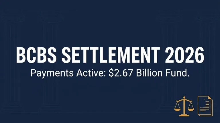 BCBS Settlement 2026: Payout Status, Amounts, and What Happens Next