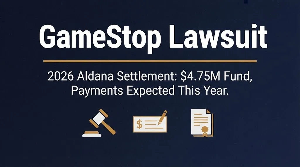GameStop Lawsuit 2026: Aldana Settlement & Payout Update