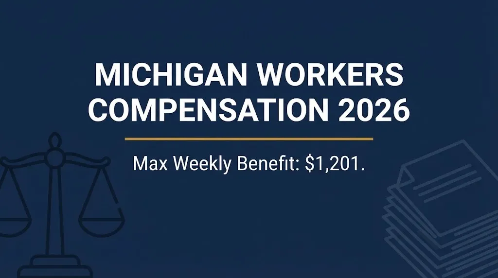Checklist showing which Michigan employers must carry workers compensation insurance in 2026.