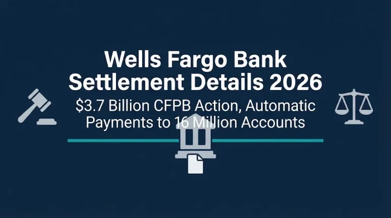 Wells Fargo bank settlement details 2026 with $3.7 billion CFPB action and 16 million accounts.