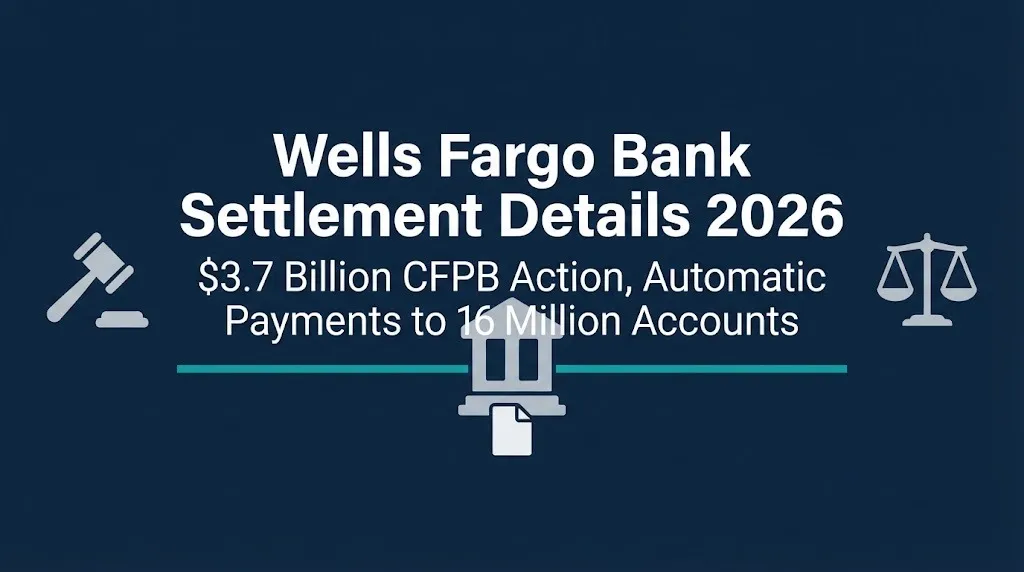 Wells Fargo bank settlement details 2026 with $3.7 billion CFPB action and 16 million accounts.