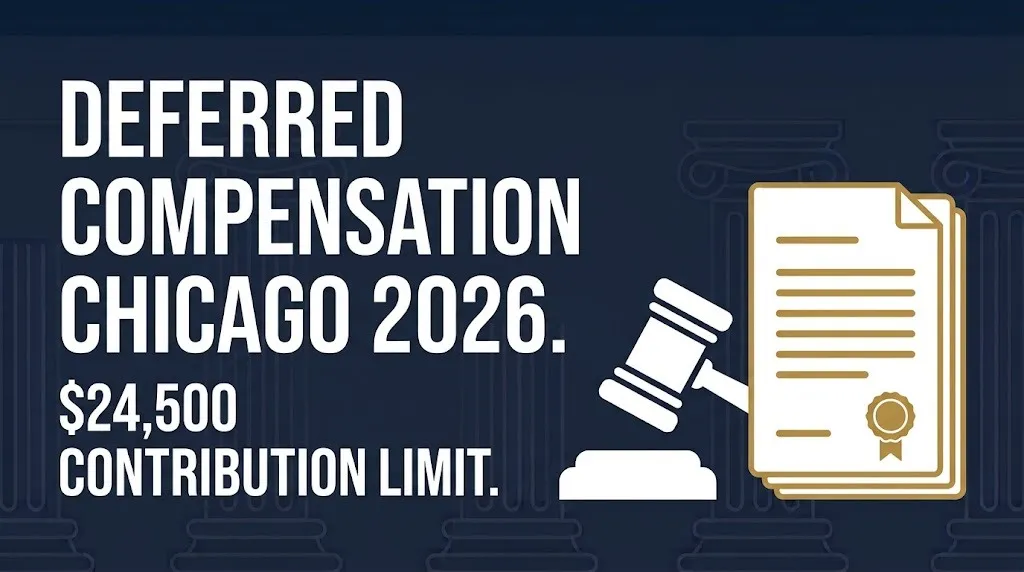 Deferred compensation Chicago 2026 $24,500 contribution limit for 457(b) plans.