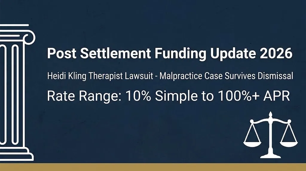 Heidi Kling therapist lawsuit 2026 hero banner with malpractice case status