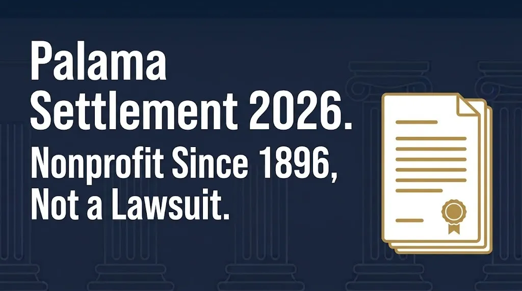 Palama Settlement is a Honolulu nonprofit founded in 1896, not a legal settlement.