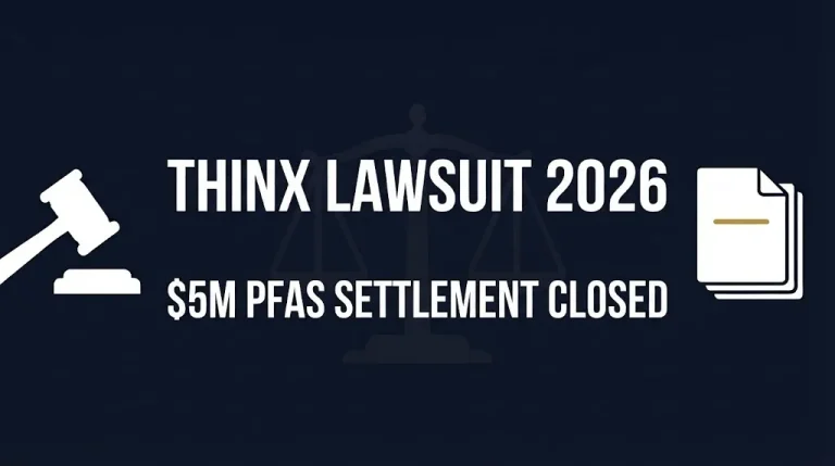 Thinx lawsuit 2026 $5M PFAS settlement for period underwear claim deadline closed banner